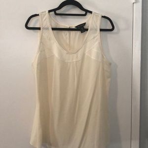 White House Black Market Silk Tank size 16